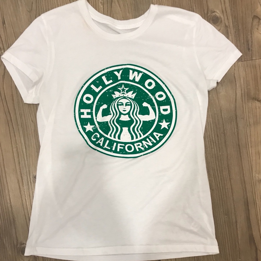 Hollywood Starbucks T-shirt